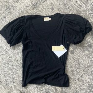 NWT Nation LTD Ruth Bubble hem tee